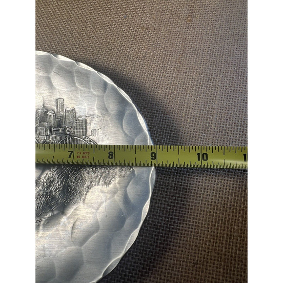 Wendell August Forge Hand Forged Metal Pittsburgh PA Plate - Picture 5 of 11